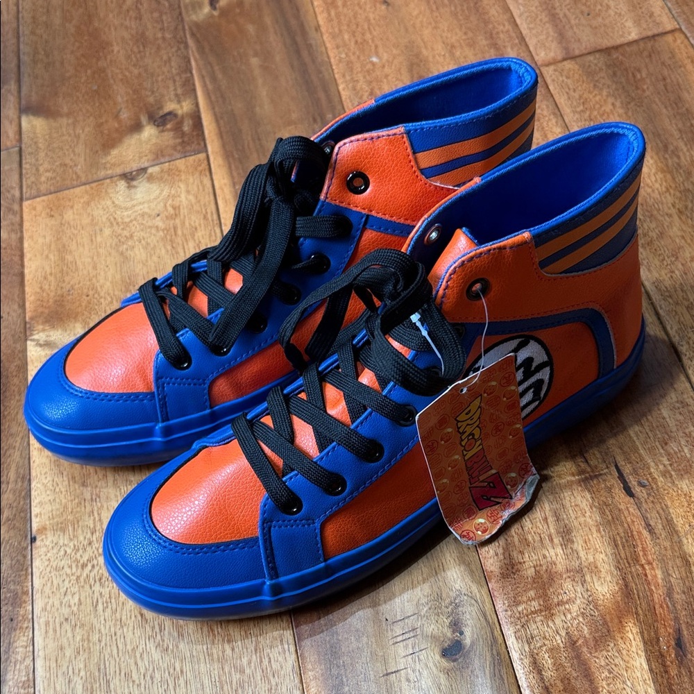 Dragonball Z Vegan Leather High-Top Sneakers